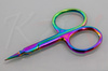 KN Fly Arrow Point Scissors Rainbow 3.5"